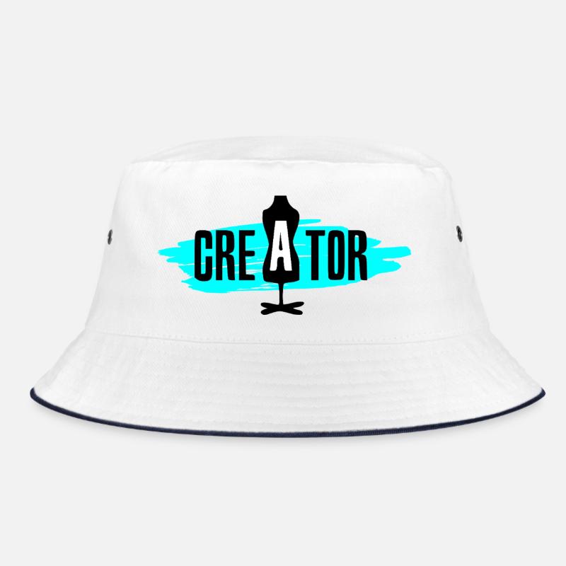 Creator - Blau Bucket Hat