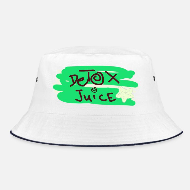 Detox saft text Bucket Hat