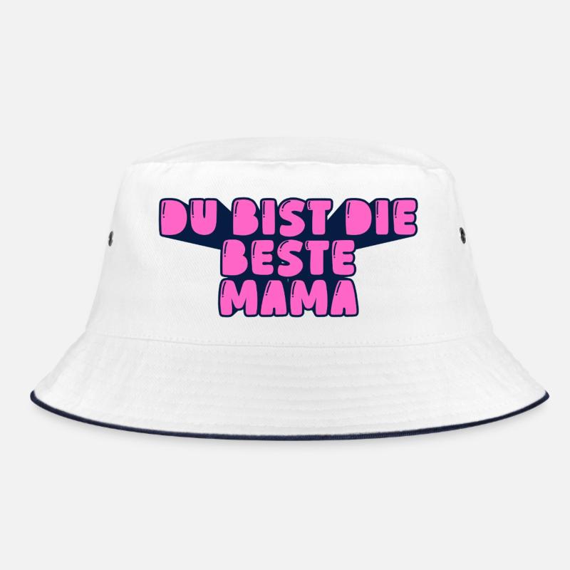 du bist die beste Mama Bucket Hat