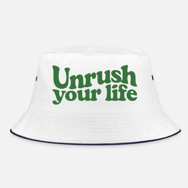 Slow down | Slow Living Mindfulness Bucket Hat