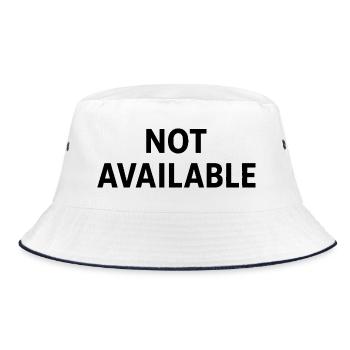 Not Available Minimal Quote Design - Bob - blanc/marine - Devant