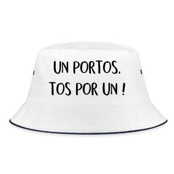 Portos - Bob - blanc/marine - Devant