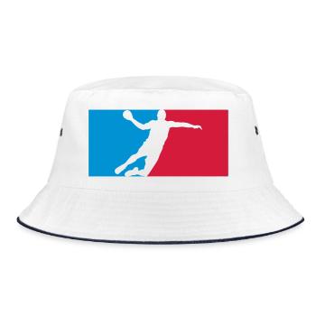 Handball - Bucket Hat - Weiß/Navy - Vorne
