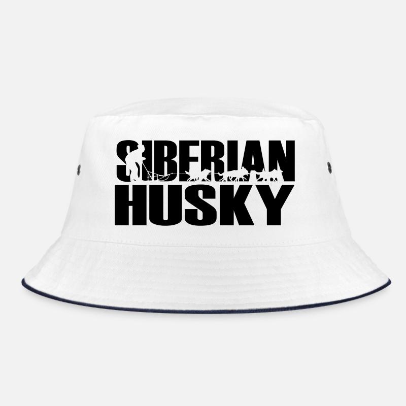 Schlittenhunde Siberian Husky Bucket Hat
