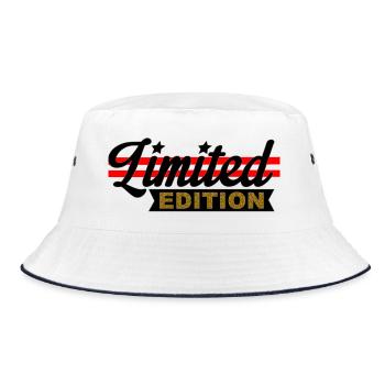 Inspired Night Star Zone Print - Bucket Hat - white/navy - Front