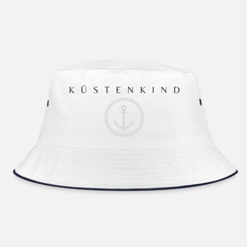 Segelanker Nautisch Design Bucket Hat