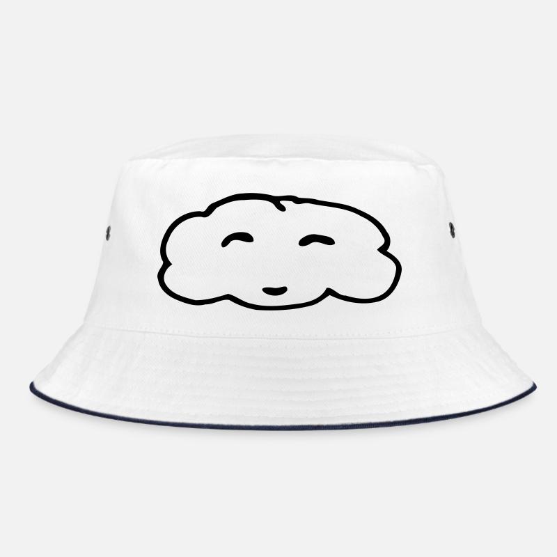 Nuage - Bob - blanc/marine