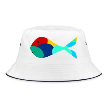 anniversary. Anniversary Decade. humor. funny - Bucket Hat - white/navy - Front