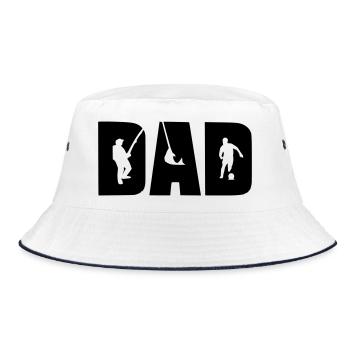 DAD - Bob - blanc/marine - Devant