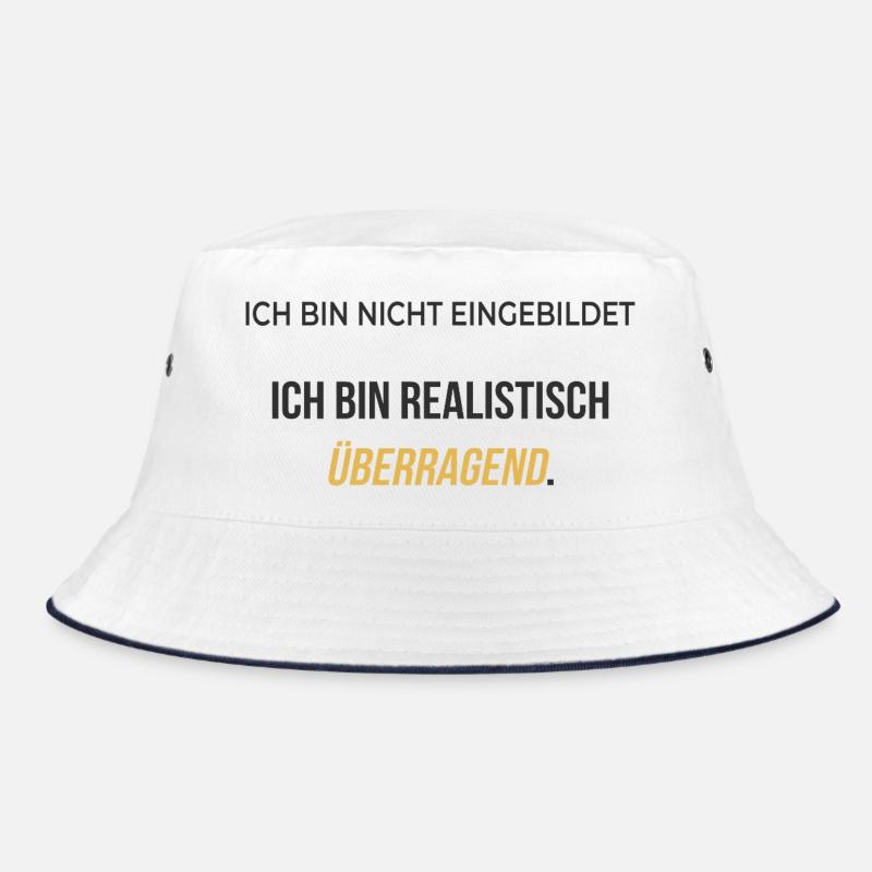 Ich bin realistisch überragend – elegant ehrlich Bucket Hat