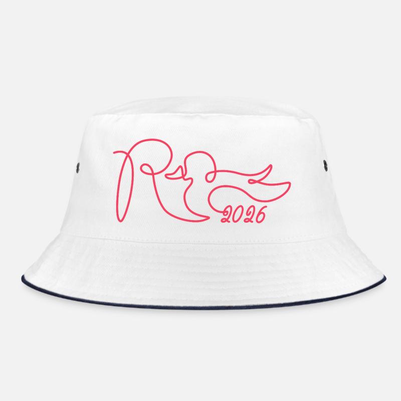 Rente eine Linie - 2026 Endlich geschafft Bucket Hat