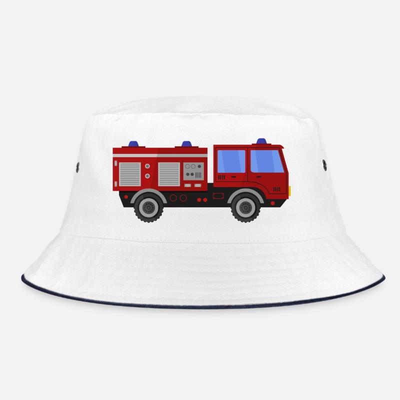 Fire truck Bucket Hat