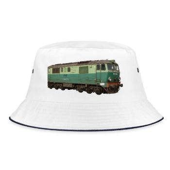 Locomotive SU46 Train ferroviaire - Bob - blanc/marine - Devant