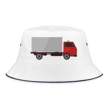 Truck - Bucket Hat - white/navy - Front