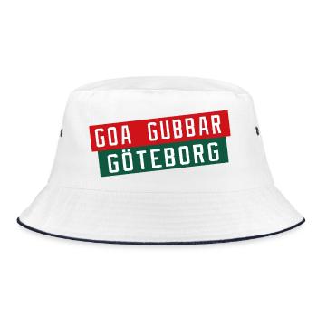 Gothenburg Goa Gubbar - Bucket Hat - white/navy - Front