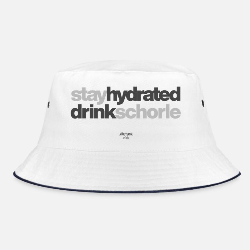 stay hydrated drink schorle Bucket Hat