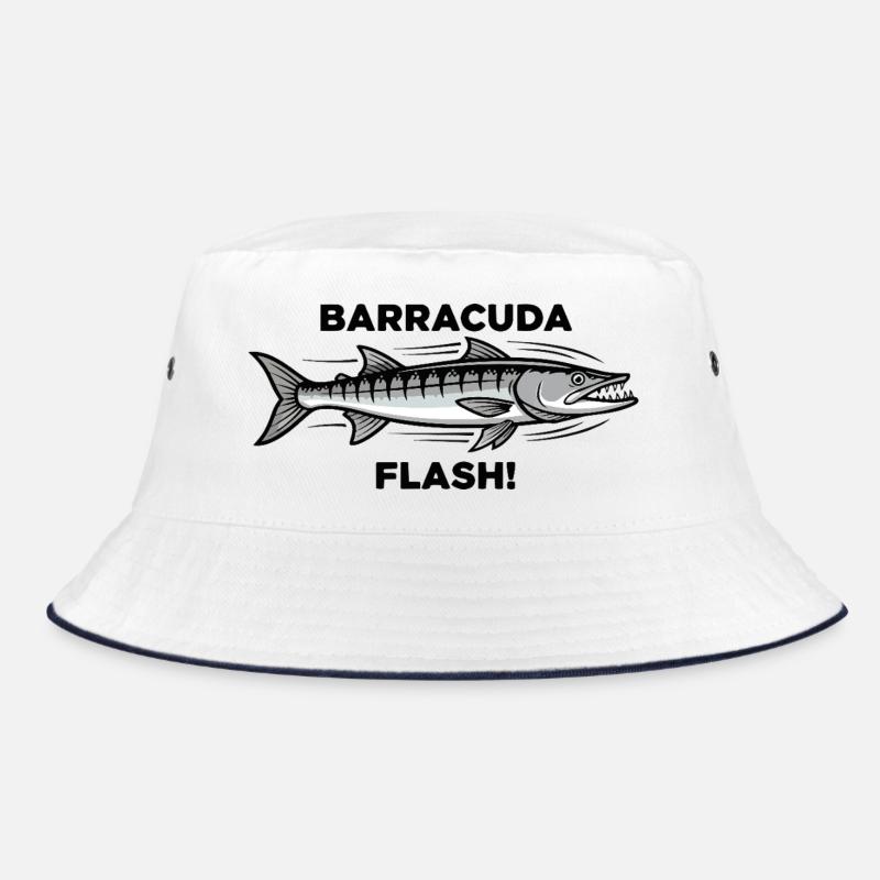 Barracuda Flash Predator Sea Barracuda Bucket Hat