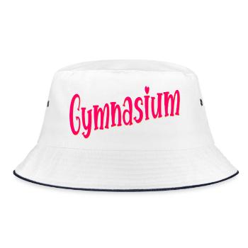 School Change of School Grammar School - Bucket Hat - white/navy - Front