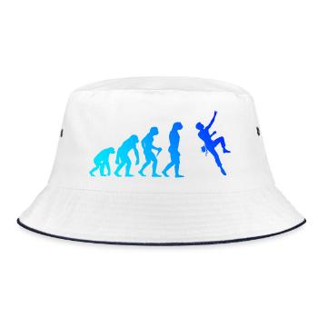 Idée cadeau pour un bouldereur avec escalade - Bob - blanc/marine - Devant