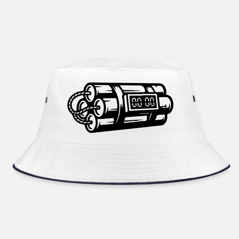 Time Bomb Explosive Dynamite Bucket Hat