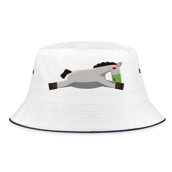 Cheval Sloppy Flat Burnout Minimaliste - Bob - blanc/marine - Devant