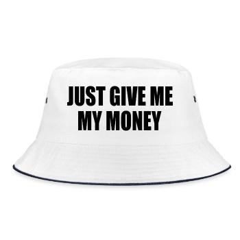 just give me my money - Bob - blanc/marine - Devant
