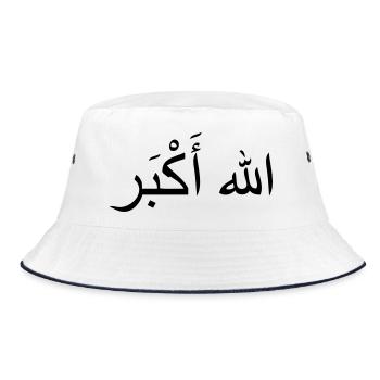 Allah Akbar - Bob - blanc/marine - Devant