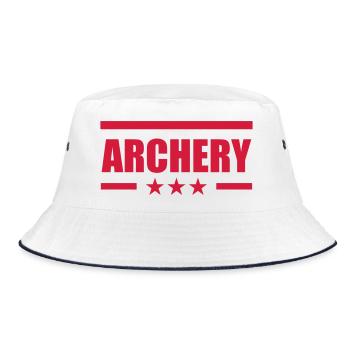 Archery / Bogenschießen / Tir à l'arc - Bob - blanc/marine - Devant