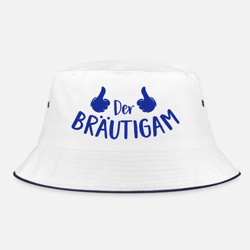 bräutigam hochzeit junggesellenabschied Bucket Hat