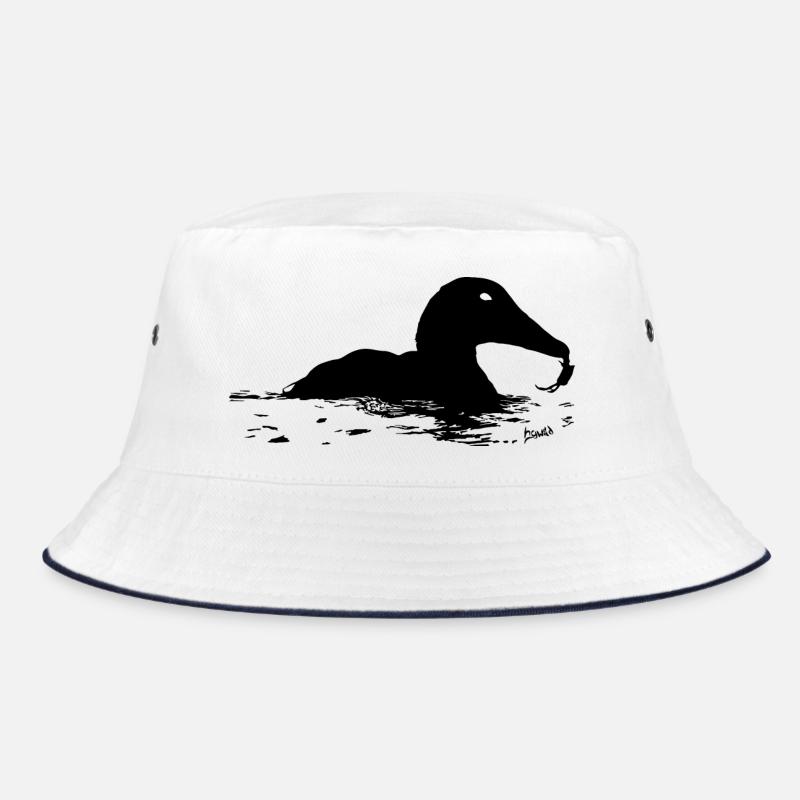 HGWild - Eider duck with crab Bucket Hat