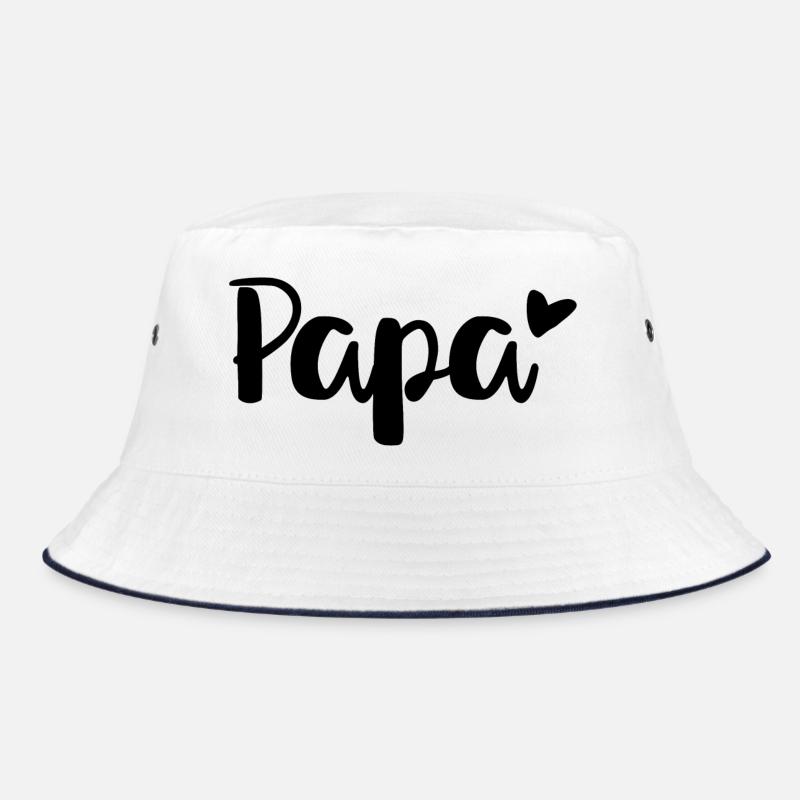 Papa Herz für Väter oder alle, die es noch werden Bucket Hat