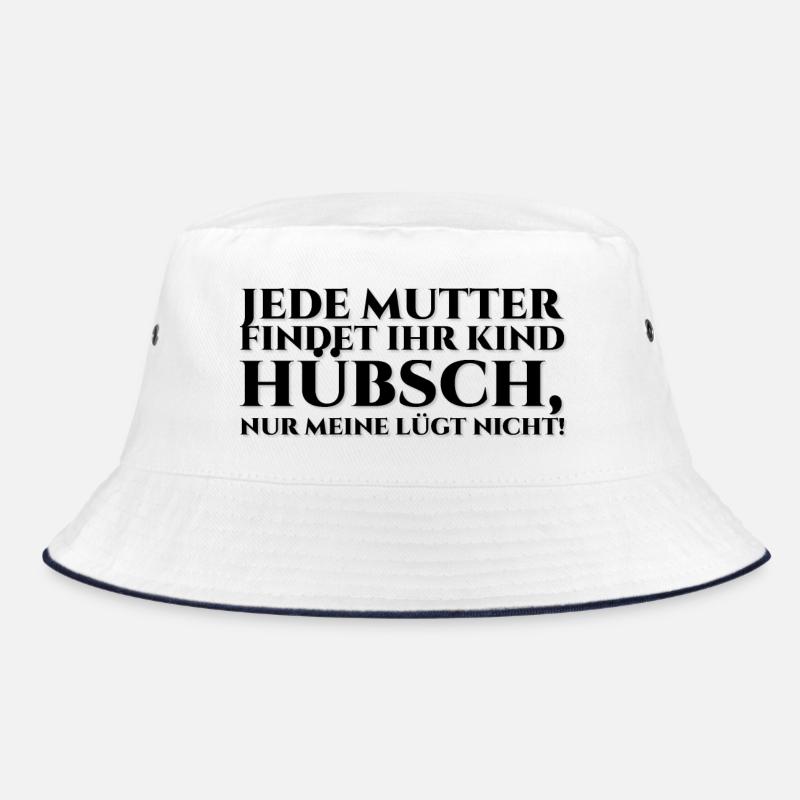 Jede Mutter findet ihr Kind hübsch - black Bucket Hat