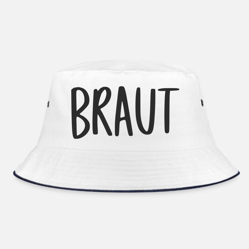 Braut Hochzeit Party Junggesellenabschied Bucket Hat