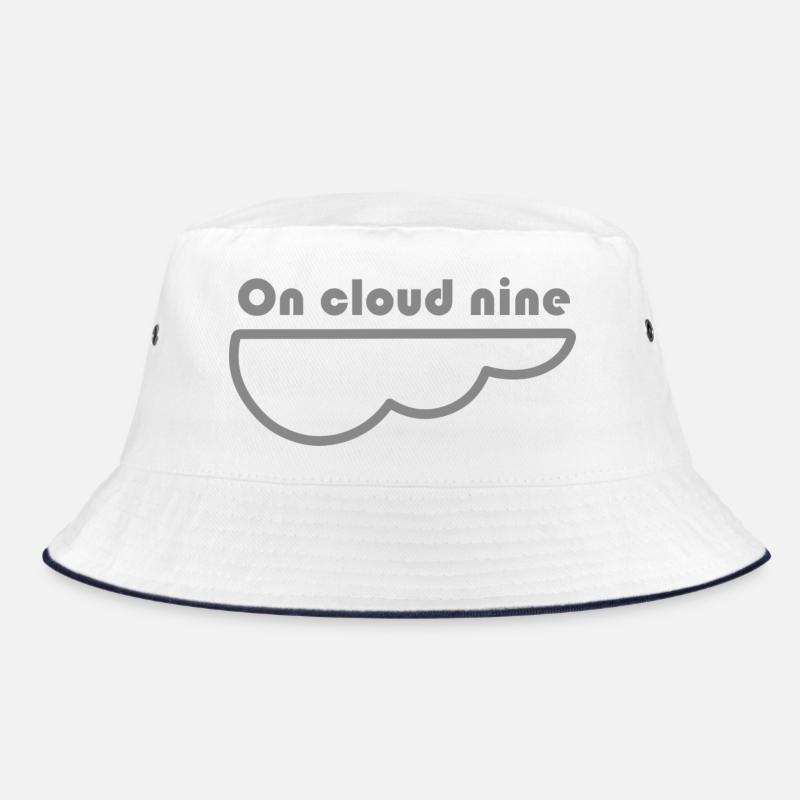 Se sentir bien - Sur un nuage - Bob - blanc/marine
