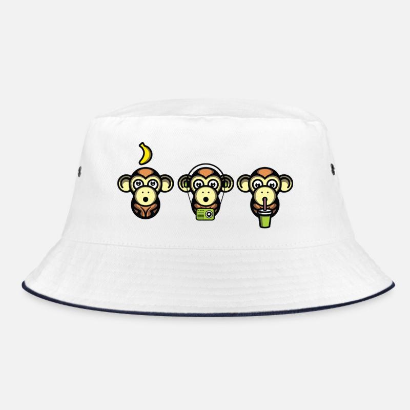 Wiser Monkeys Bucket Hat