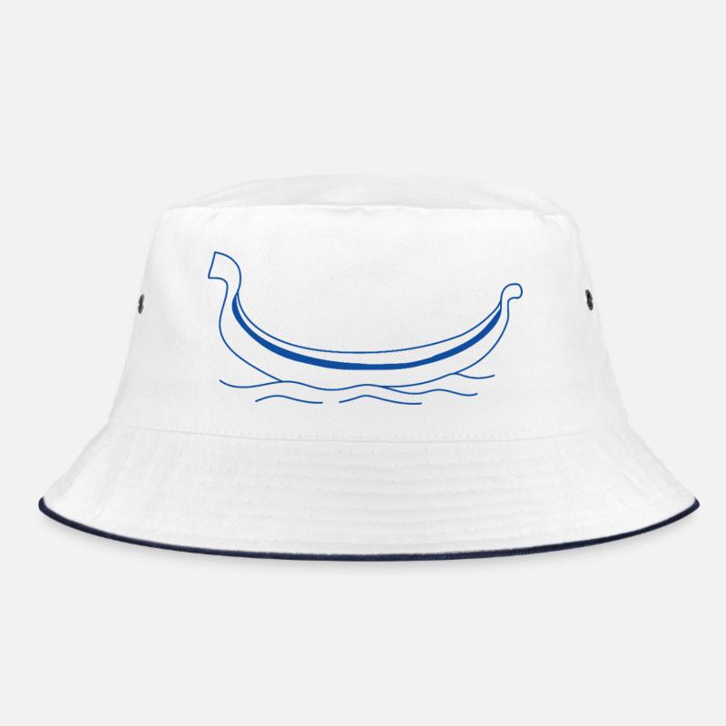 Typical Venetian gondola Bucket Hat