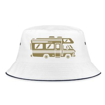 Camping-car Silhouette Camping Vacances en famille - Bob - blanc/marine - Devant