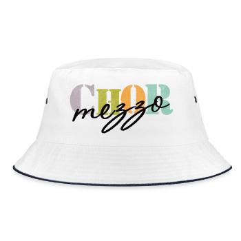 Choir mezzo-soprano - Bucket Hat - white/navy - Front