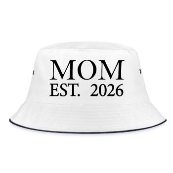 Maman est 2026 - Bob - blanc/marine - Devant