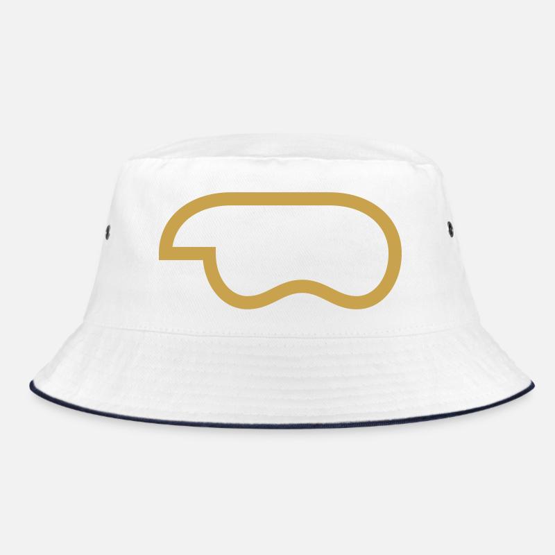Controller Outline Gold Bucket Hat