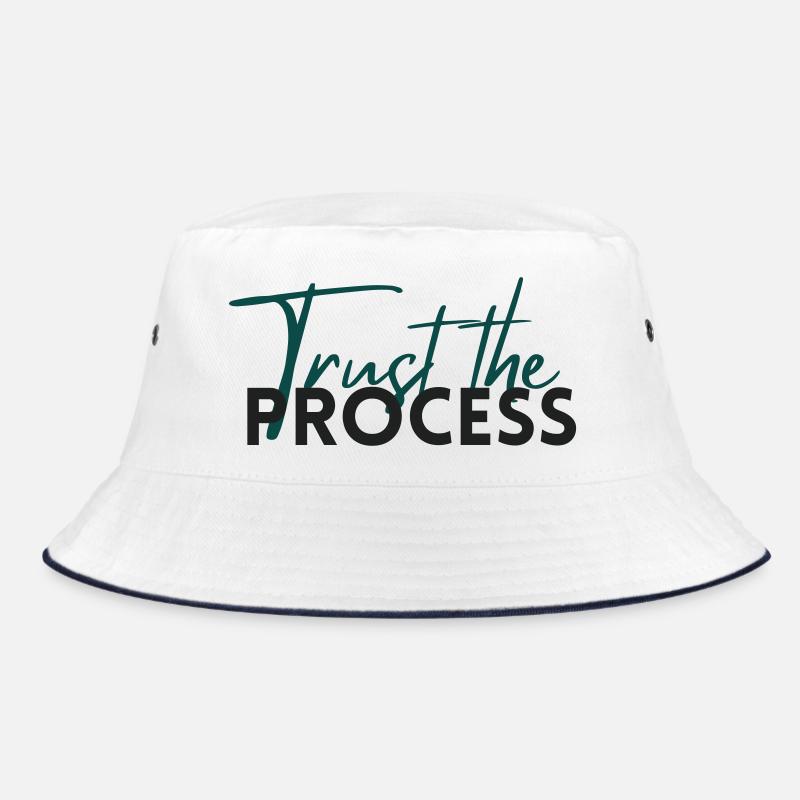 Trust The Process - Motivation Statement Bucket Hat