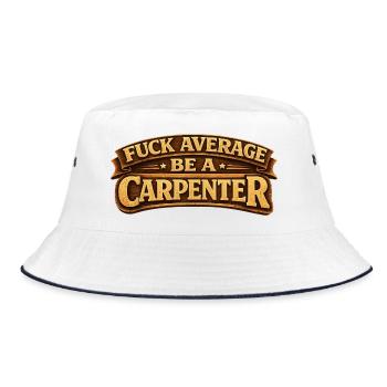Charpentier fier – savoir-faire avec cœur - Bob - blanc/marine - Devant