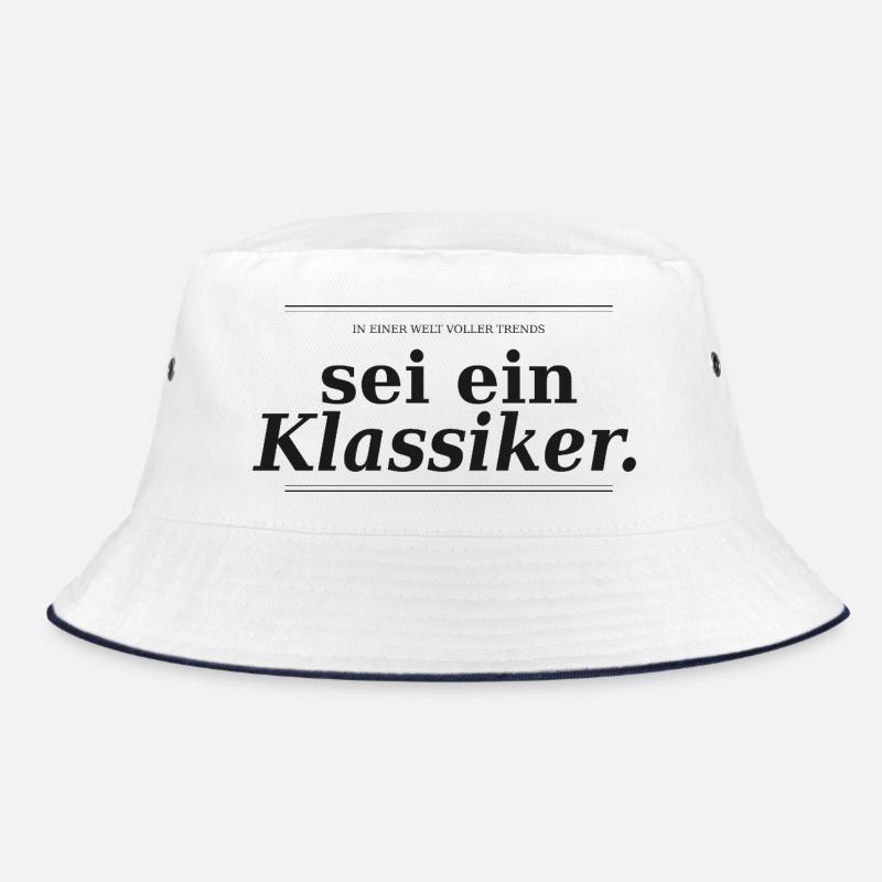 In einer Welt voller Trends, sei ein Klassiker - S Bucket Hat