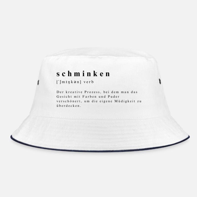 Schminken – Die Kunst des Verdeckens Bucket Hat