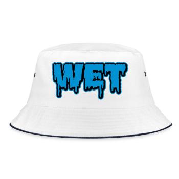 Wet | feucht | nass | Slime - Bob - blanc/marine - Devant