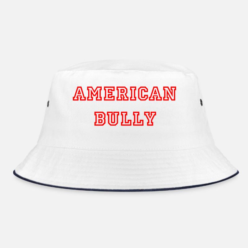 American Bully - Bucket Hat - white/navy