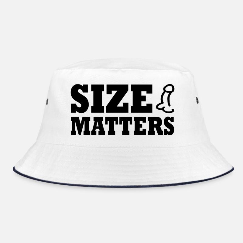 Size matters penis Bucket Hat