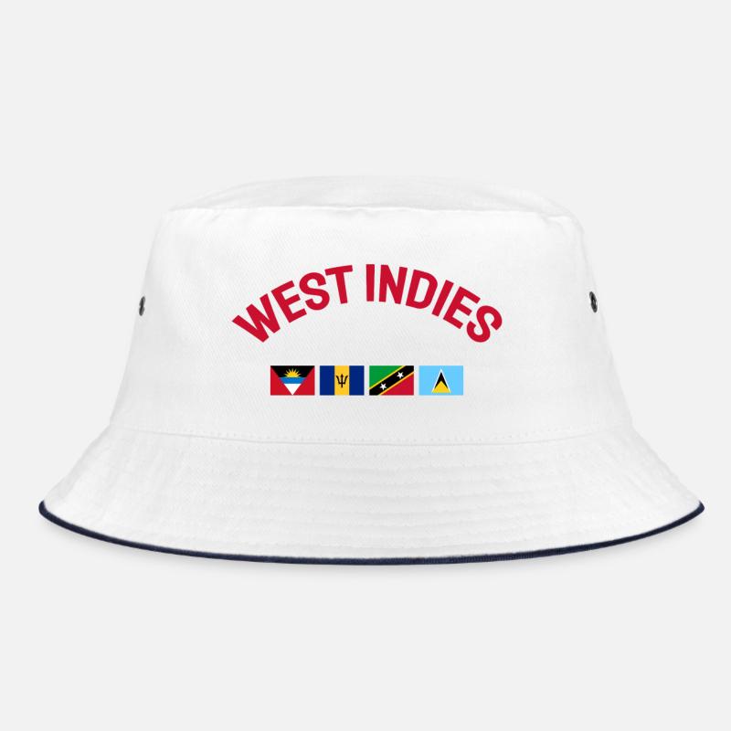 West Indies Flags - Karibik - Caribbean - Flaggen Bucket Hat