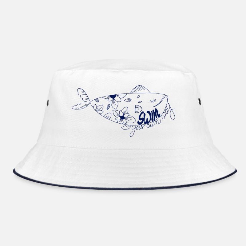 Schwimm deinen eigenen Weg Bucket Hat
