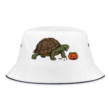 Tortue hantée Halloween Candy - Bob - blanc/marine - Devant